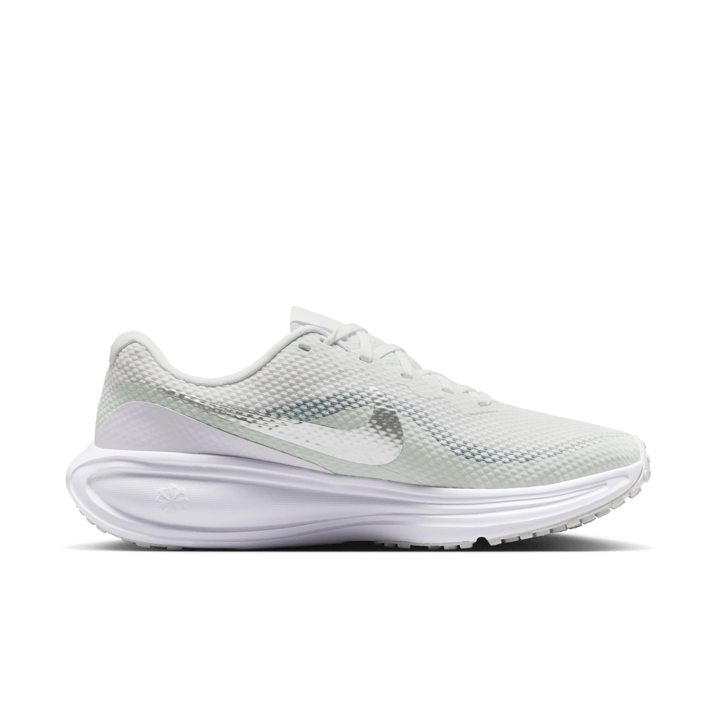 Nike Revolution 8 "Off White/Barely Green/Malachite/Metallic Silver" Women's Running Shoe - OFF WHITE/GREEN/MALACHITE/SILVER